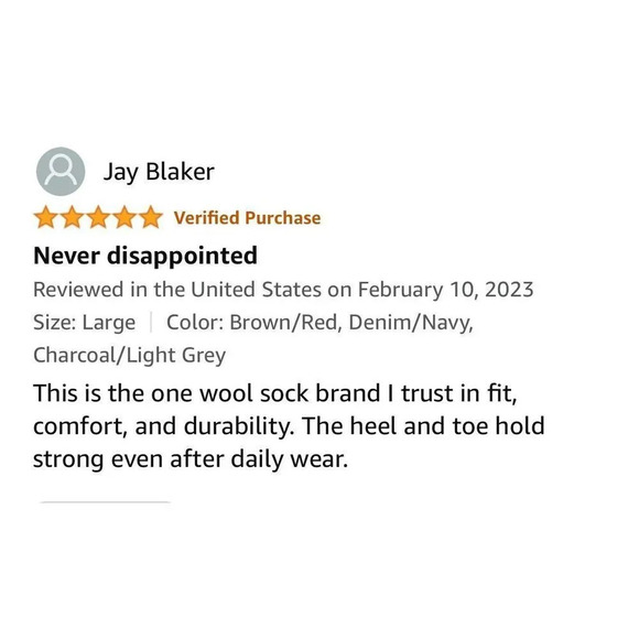 OMNI-WOOL 3-Pack Merino Wool Sz Large Hikers Wicking Arch Support Socks NWT - Picture 12 of 14